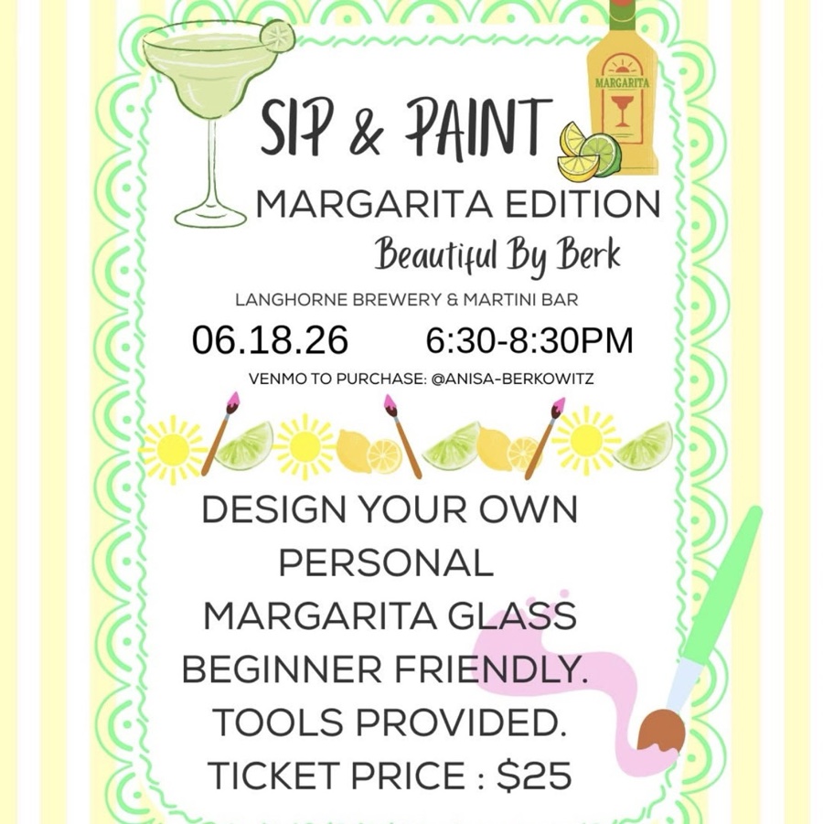 Sip & Paint - Margarita Edition 🍋🟩
