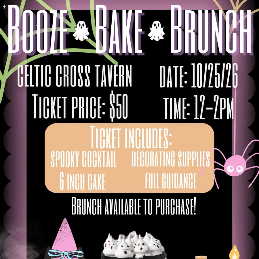 Booze Bake & Brunch 🎂🥞
