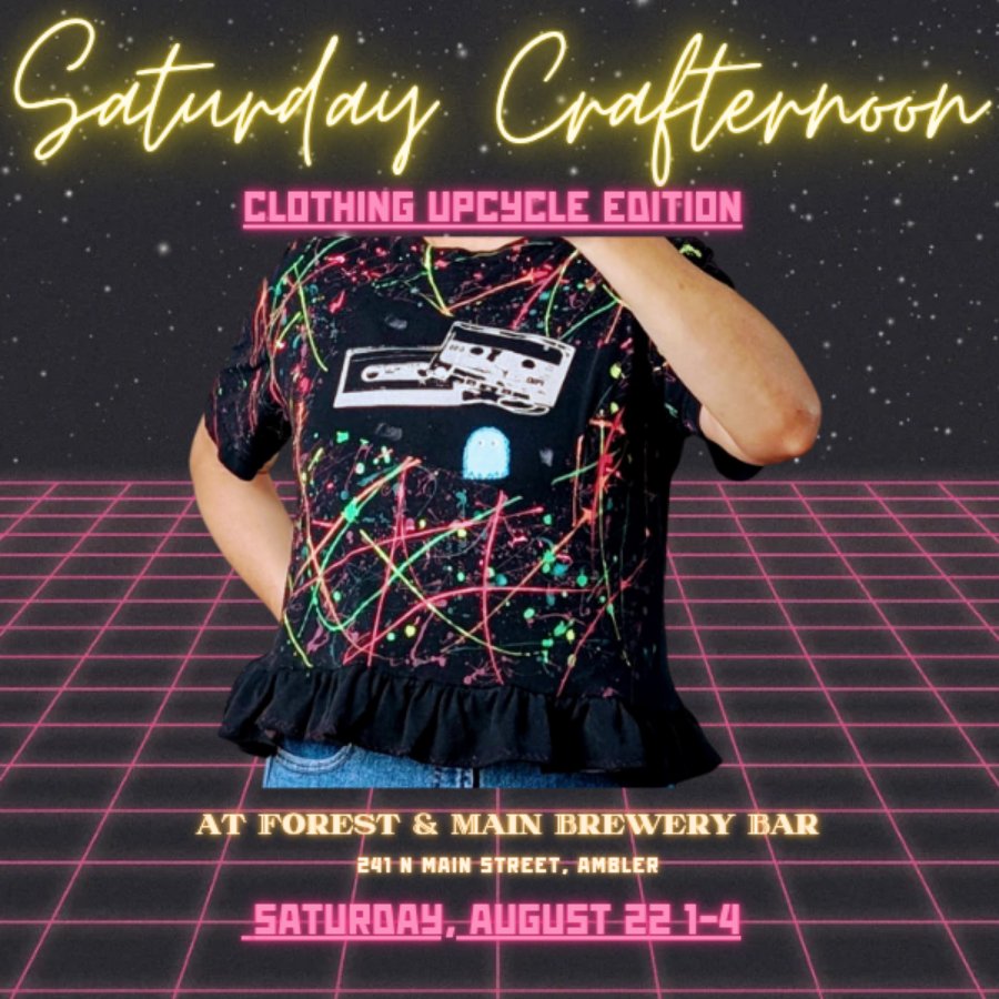 Saturday Crafternoon: Clothing Upcycling Edition