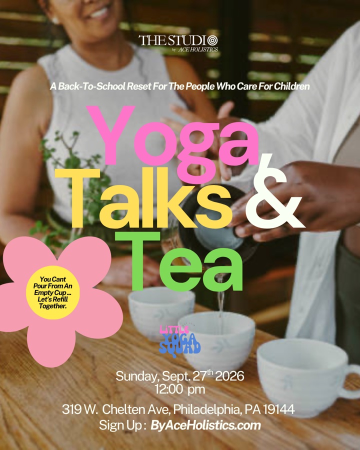 Yoga, Talks & Tea
