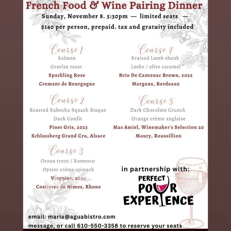 French Food & Wine pairing Dinner