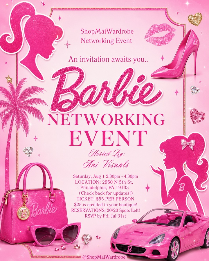 Shopmaiwardrobe Barbie Theme Launch Network Event