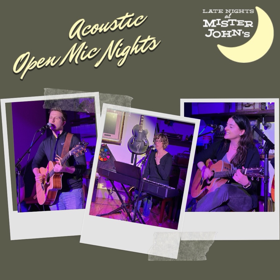 Mister John’s Music Open Mic Night