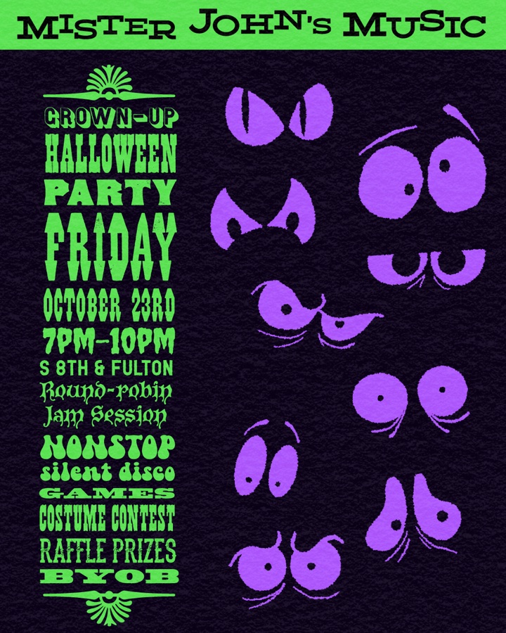 Mister John's Grown-Up Halloween Party