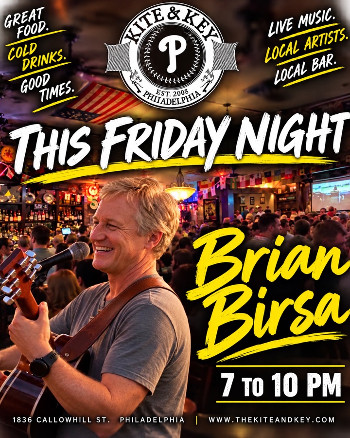 Friday Night featuring Brian Birsa 7-10