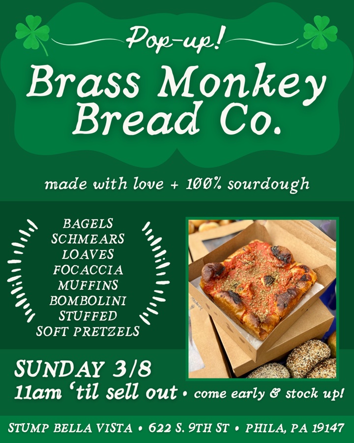 Pop-up w/ Brass Monkey Bread Co