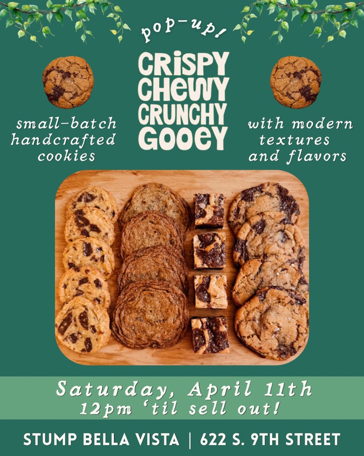 Pop-up w/ Crispy Chewy Crunchy Gooey