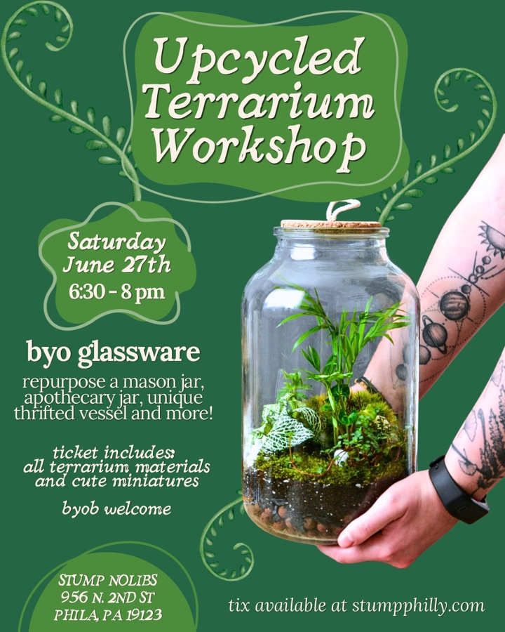 Upcycled Terrarium Workshop