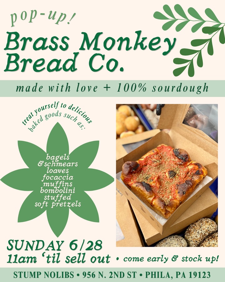 Pop-up w/ Brass Monkey Bread Co