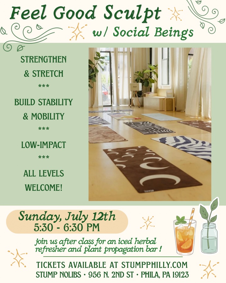 Feel Good Sculpt w/ Social Beings @ STUMP NoLibs