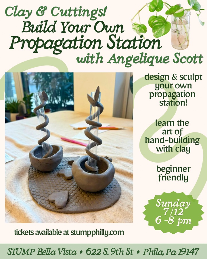Clay & Cuttings: Build Your Own Propagation Station w/ Angelique Scott