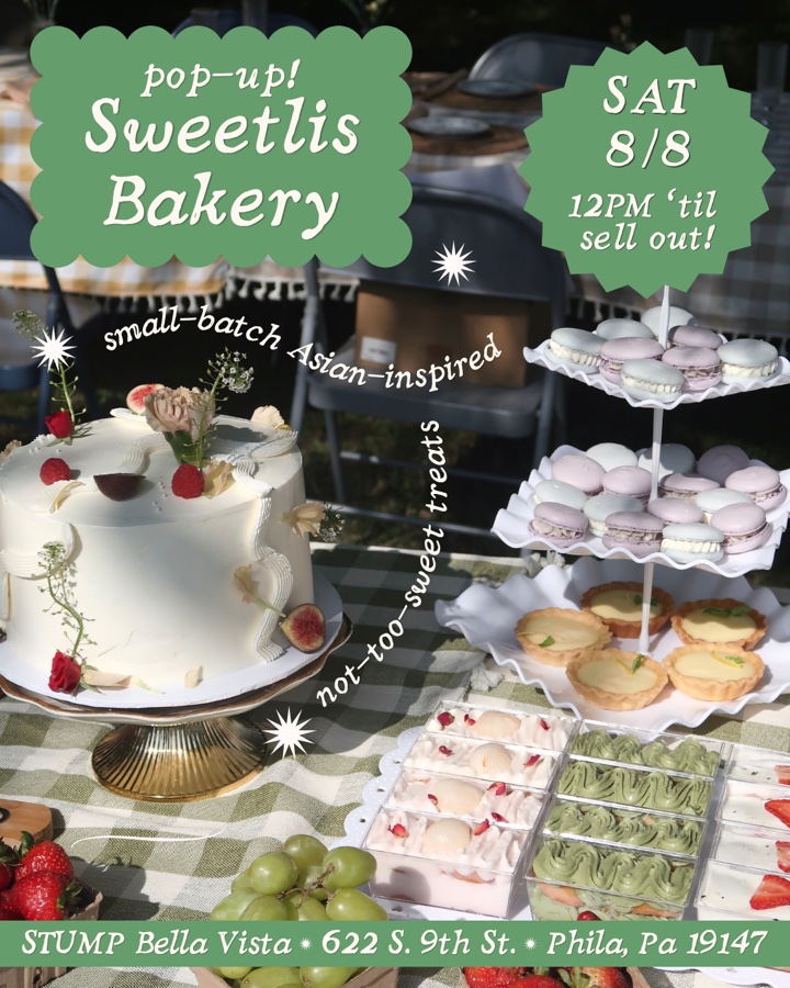 Pop-up w/ Sweetlis Bakery 🍰