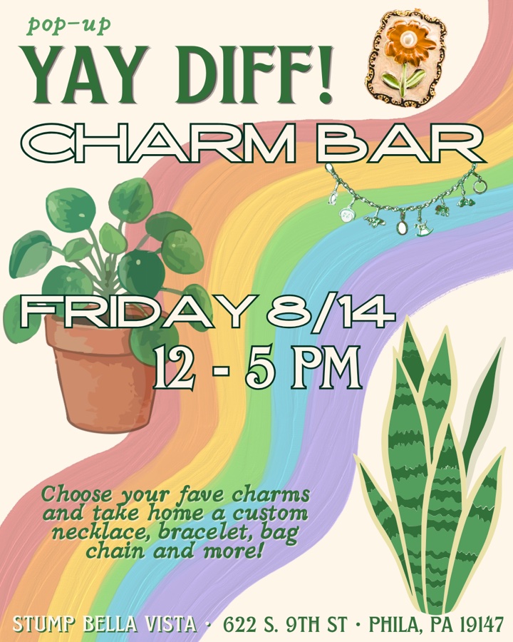 Yay Diff! Charm Bar Pop-up 💖