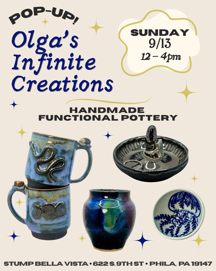 Pop-up w/ Olga’s Infinite Creations ✨