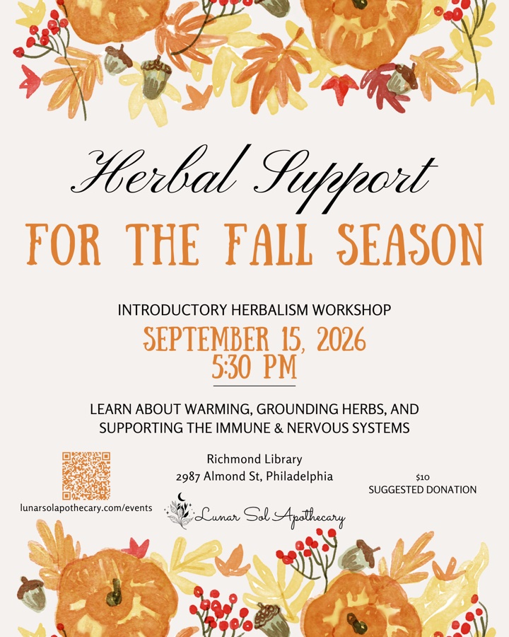 Herbal Support for the Fall