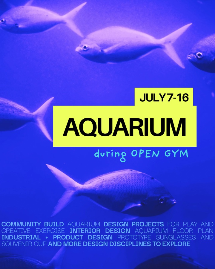 Open Gym Hours - AQUARIUM Week