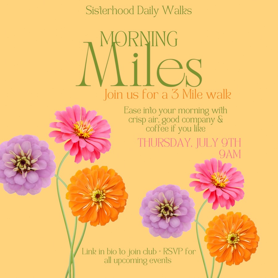 3 Mile Walk 🌼🌸👟