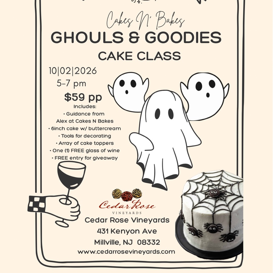 Ghouls & Goodies : Cake Class