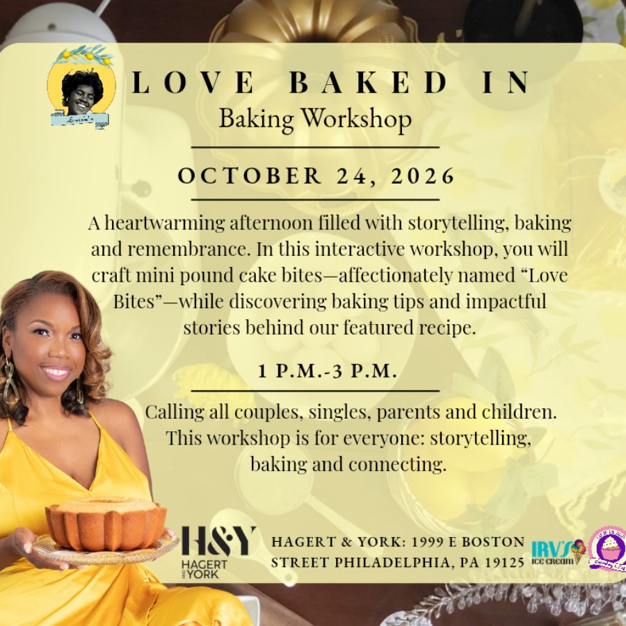 Love Baked In Baking Workshop