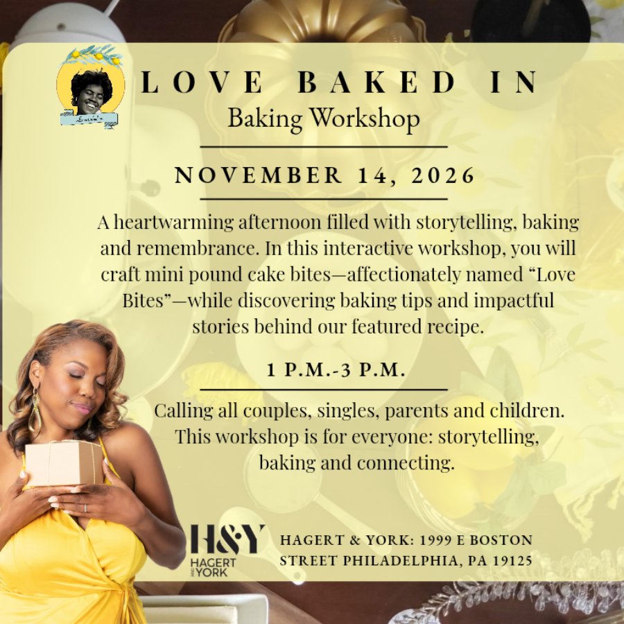 Love Baked In Baking Workshop