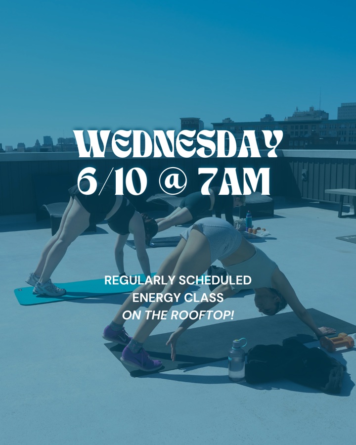 Rotating Rooftop Series: Energy (Yoga Sculpt)