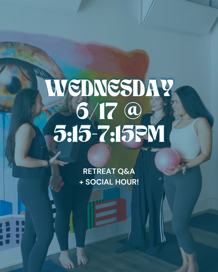 Yoga Retreat Q&A + Social Hour