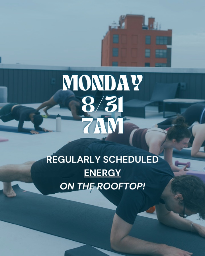 Rotating Rooftop Series: Energy (Yoga Sculpt)