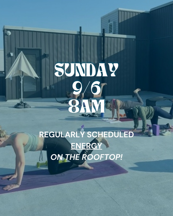 Rotating Rooftop Series: Energy (yoga sculpt)