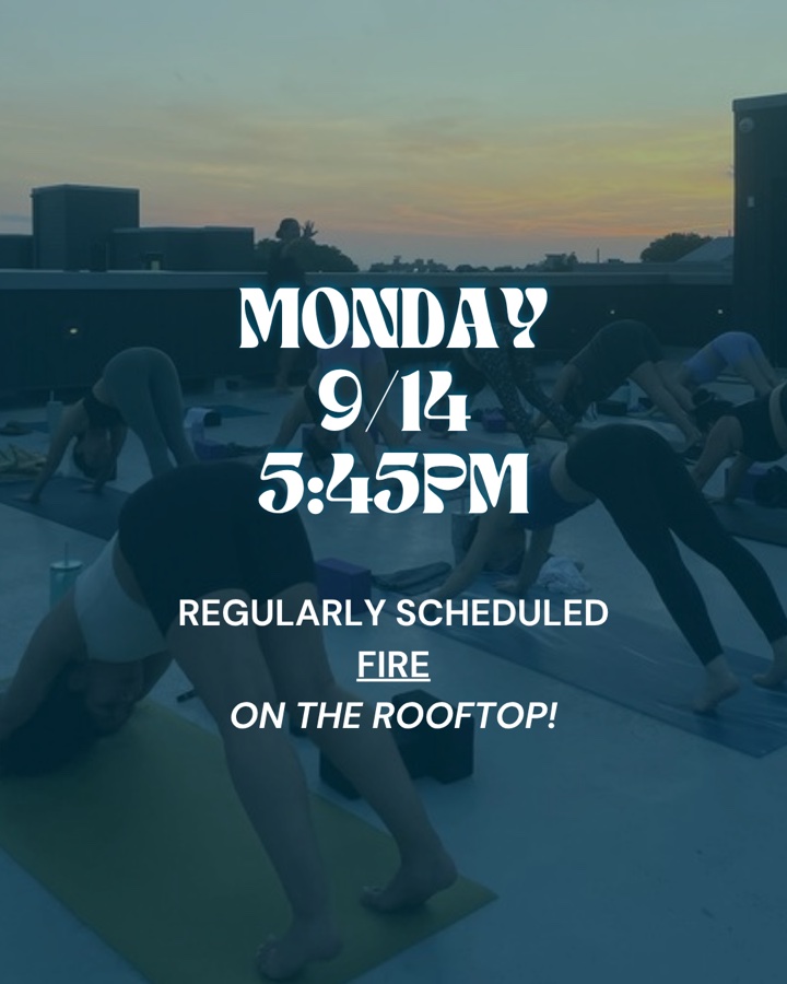 Rotating Rooftop Series: Fire (yoga)