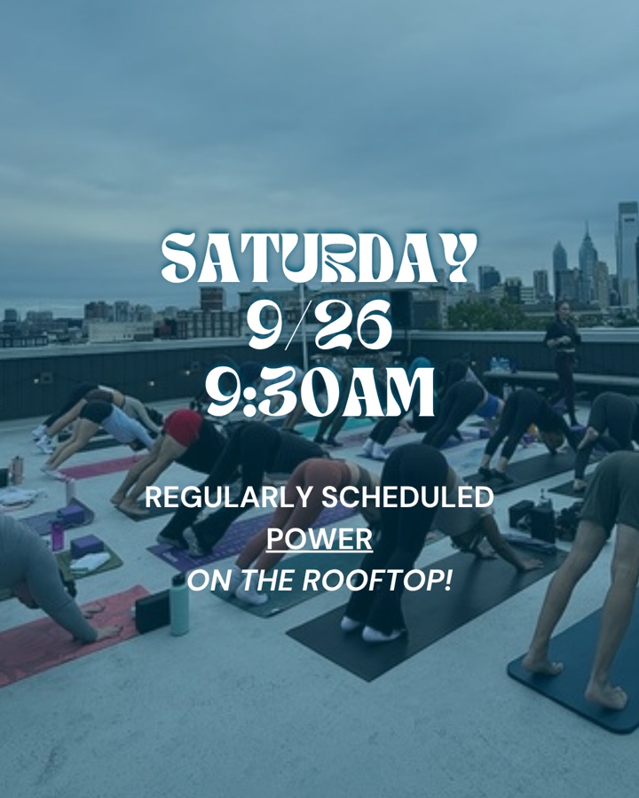 Rotating Rooftop Series: Power (yoga)