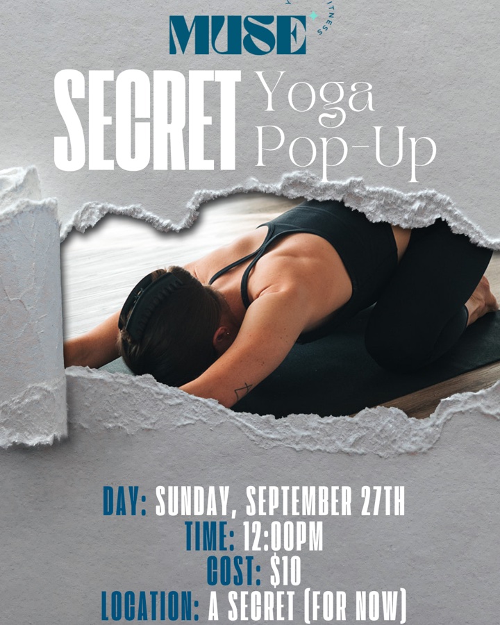 SECRET YOGA POP-UP