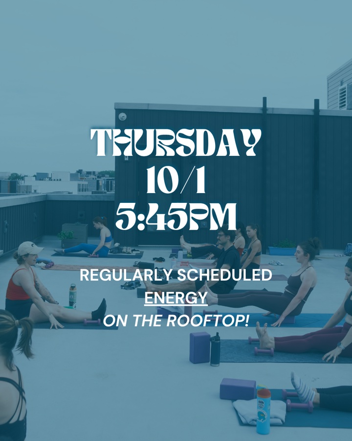 Rotating Rooftop Series: Energy (yoga sculpt)