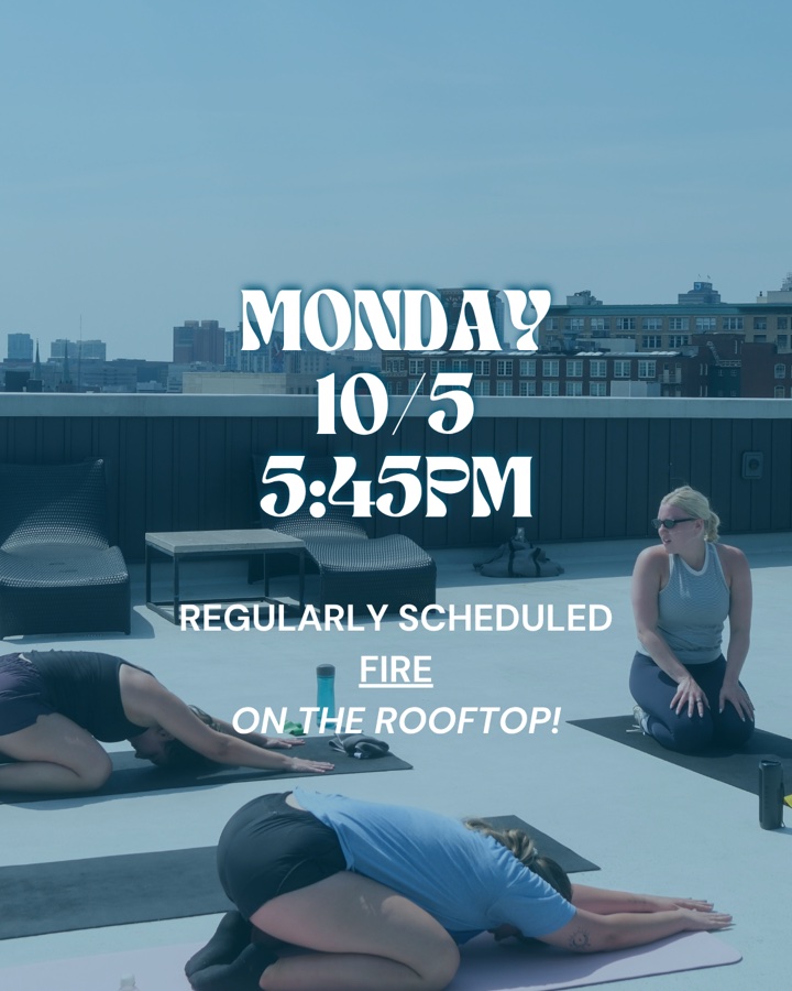 Rotating Rooftop Series: Fire (yoga)