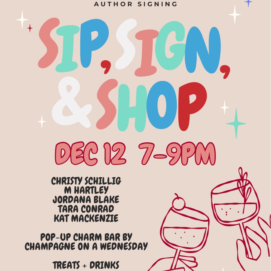 Sip, Sign, & Shop