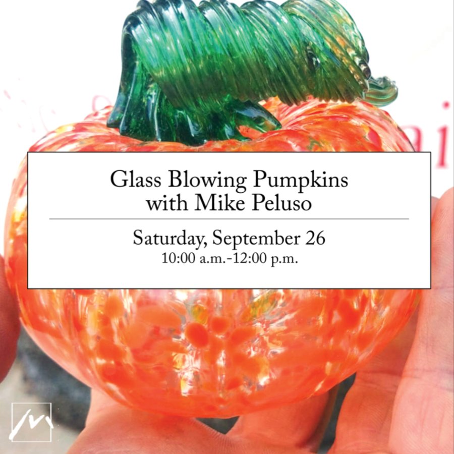 Glass Blowing Pumpkins