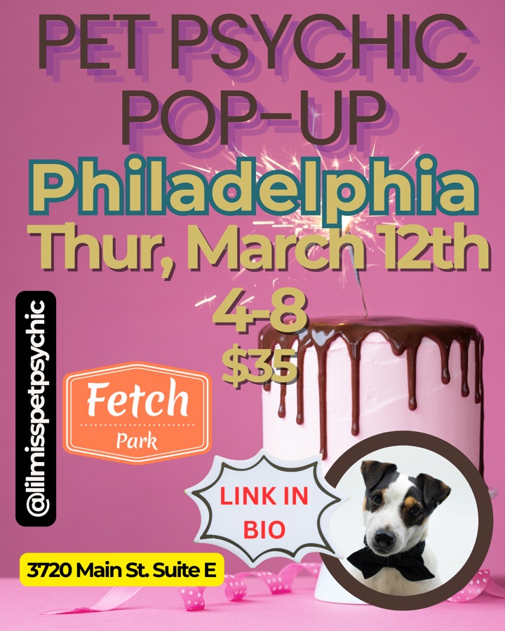 Pet Psychic Pop Up Philly