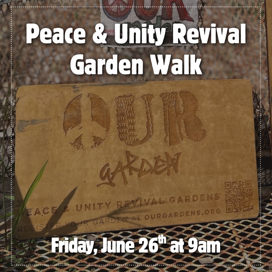 Peace and Unity Garden Walk