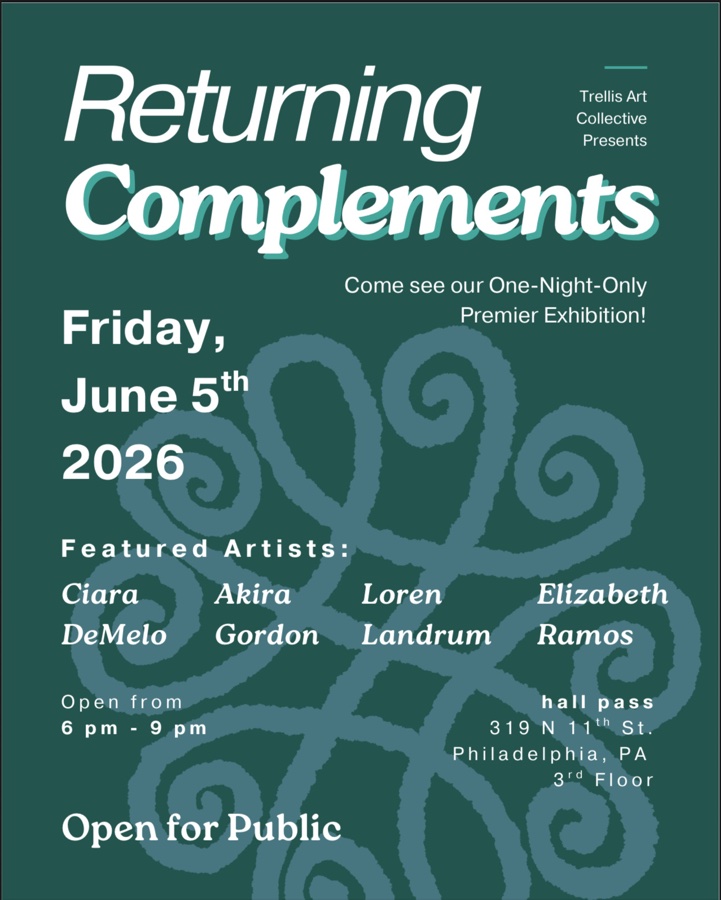 Trellis Art Collective Exhibit: Returning Complements