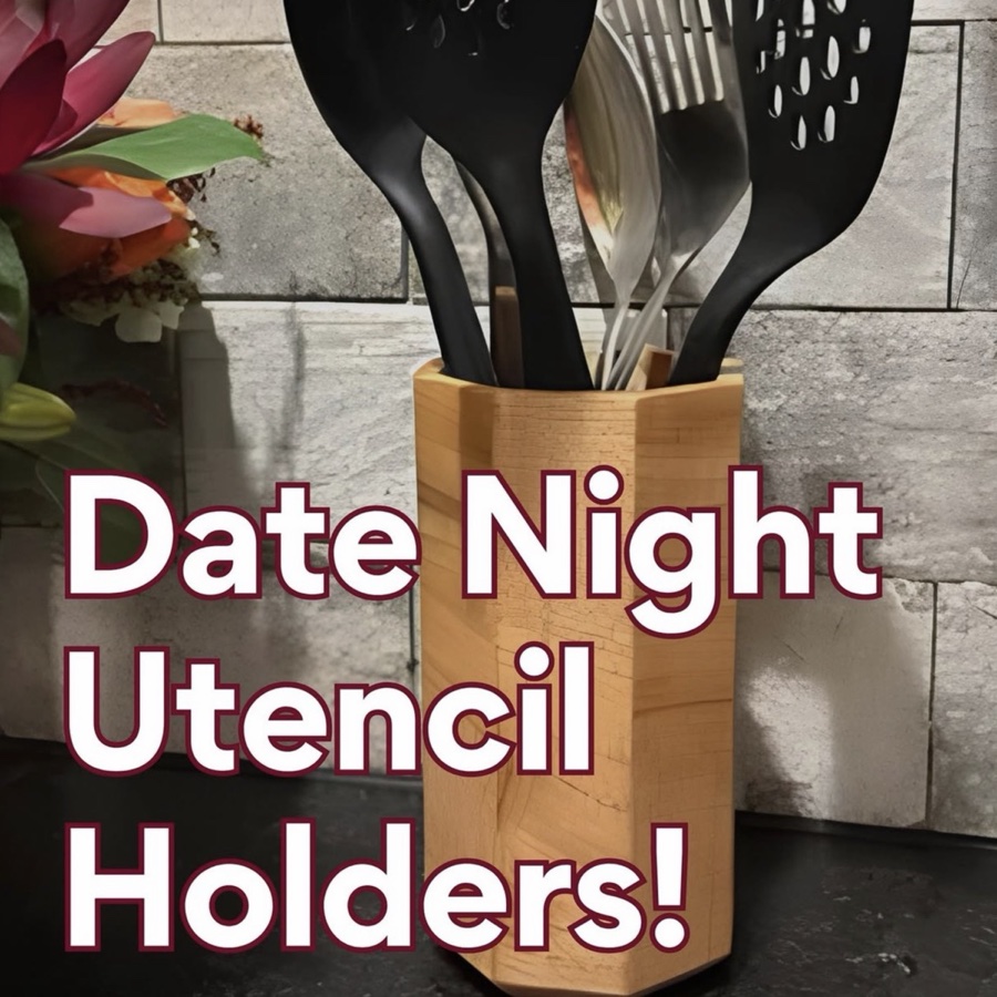 Date Night Utensil Holders