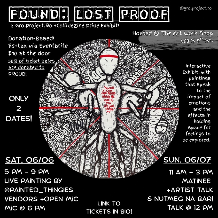 FOUND: Lost Proof - An Artist Pop-Up for PRIDE
