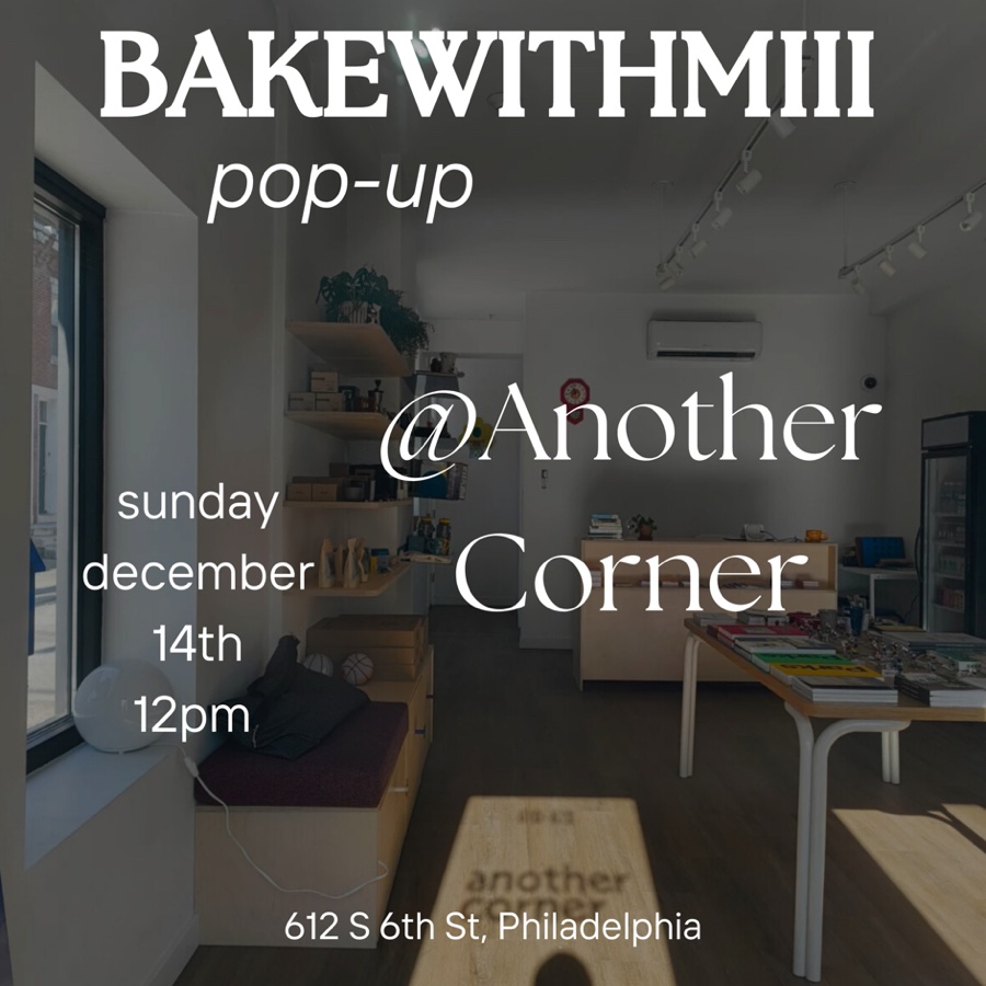Micro Bakery Pop Up @Another Corner