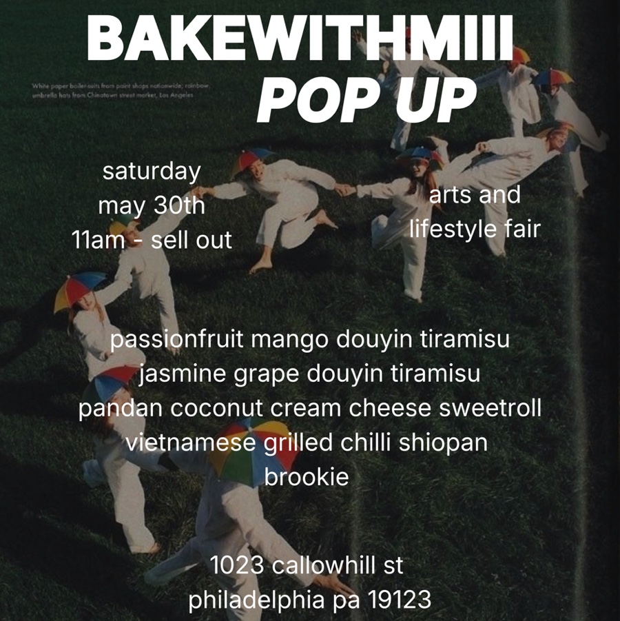 Bakewithmiii Asian Pastries Pop Up at Arts and Lifestyle Fair