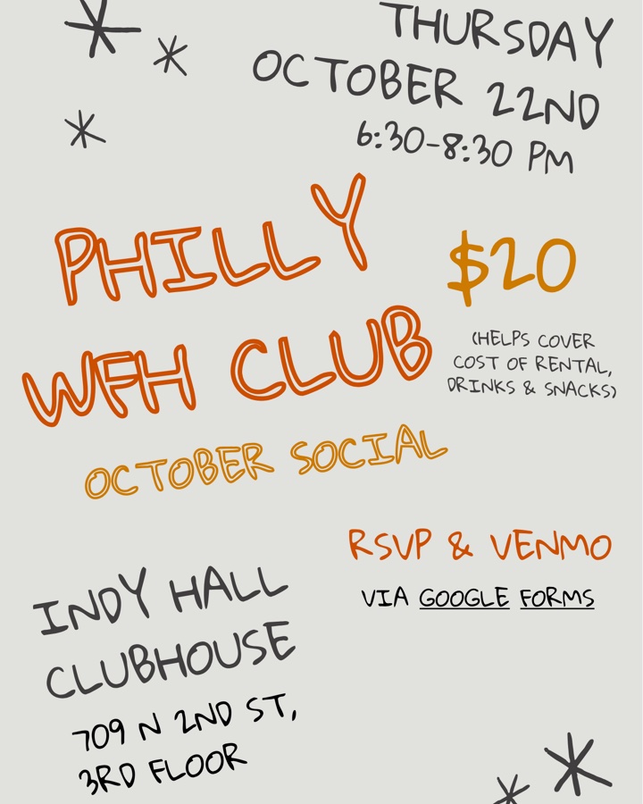 Philly WFH Club October Social