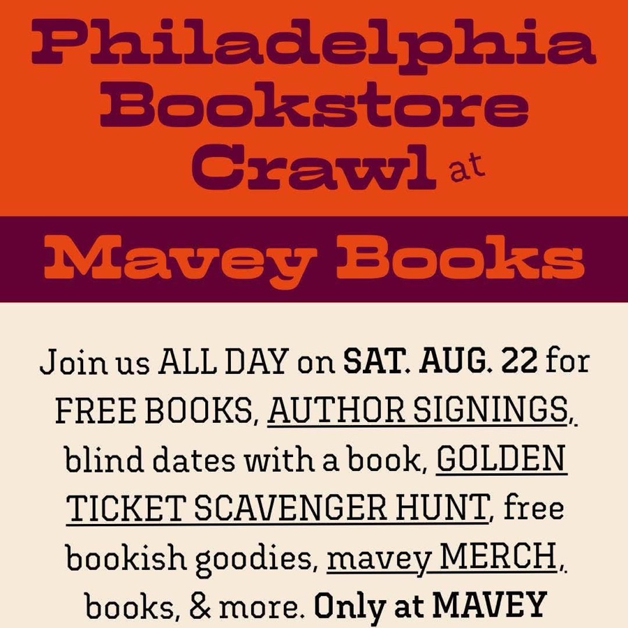 Philly Bookstore Crawl