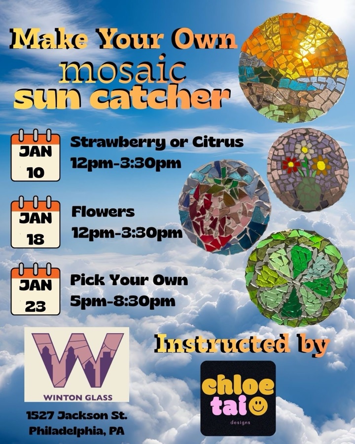 Mosaic Sun Catcher Workshop