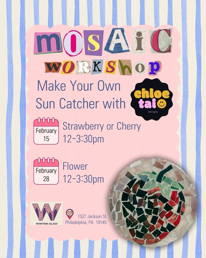 Mosaic Sun Catcher Workshop