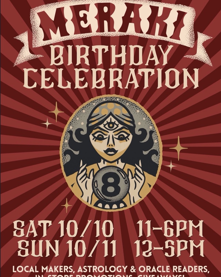 Cry Later x Meraki Market Birthday