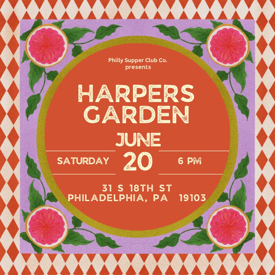 Supper at Harper’s Garden