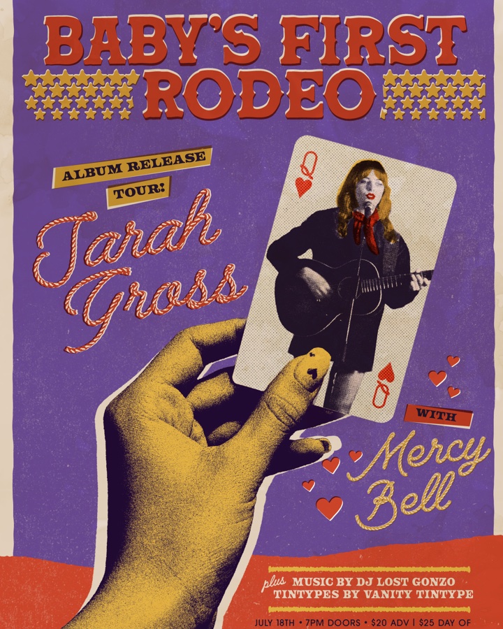 Record release show with Sarah Gross & Mercy Bell