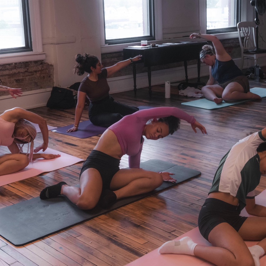 yoga and mug swap 🧘♀️ 💕